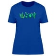 thumbnail image 1 of Awesome Set Of Cactus T-Shirt Women -Image by Shutterstock, Female Small, 1 of 2