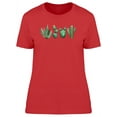 thumbnail image 1 of Awesome Set Of Cactus T-Shirt Women -Image by Shutterstock, Female Small, 1 of 2