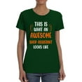 thumbnail image 1 of Awesome Shop Assistant T-Shirt Women -Smartprints Designs, Female 5X-Large, 1 of 4