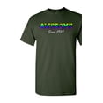 thumbnail image 1 of Awesome Since 1959 Colorful Gift Novelty DT Adult T-Shirt Tee, 1 of 2