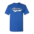 thumbnail image 1 of Awesome Since 1968 With Tail Gift Novelty DT Adult T-Shirt Tee, 1 of 2