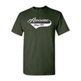 thumbnail image 1 of Awesome Since 1971 With Tail Gift Novelty DT Adult T-Shirt Tee, 1 of 2