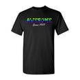 thumbnail image 1 of Awesome Since 1977 Colorful Gift Novelty DT Adult T-Shirt Tee, 1 of 2