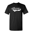 thumbnail image 1 of Awesome Since 1986 With Tail Gift Novelty DT Adult T-Shirt Tee, 1 of 2
