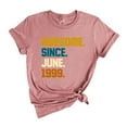 thumbnail image 1 of Awesome Since 1999 Shirt, 25th Birthday Idea, Birthday Gift For Him, 25th Birthday Gifts For Girls/Boys, Personalized Birthday T-shirt, 1 of 1
