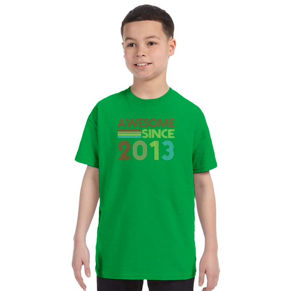 Awesome Since 2013 Birthday T-Shirt for Kid - Personalized Birthday Gift