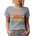 thumbnail image 1 of Awesome Since 2013, One of a Kind, 10 Official Double Digits, Heather Grey T-Shirt, XL, 1 of 5