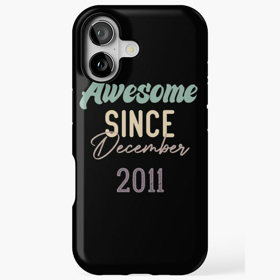 Awesome Since December 2011 Retro Birthday