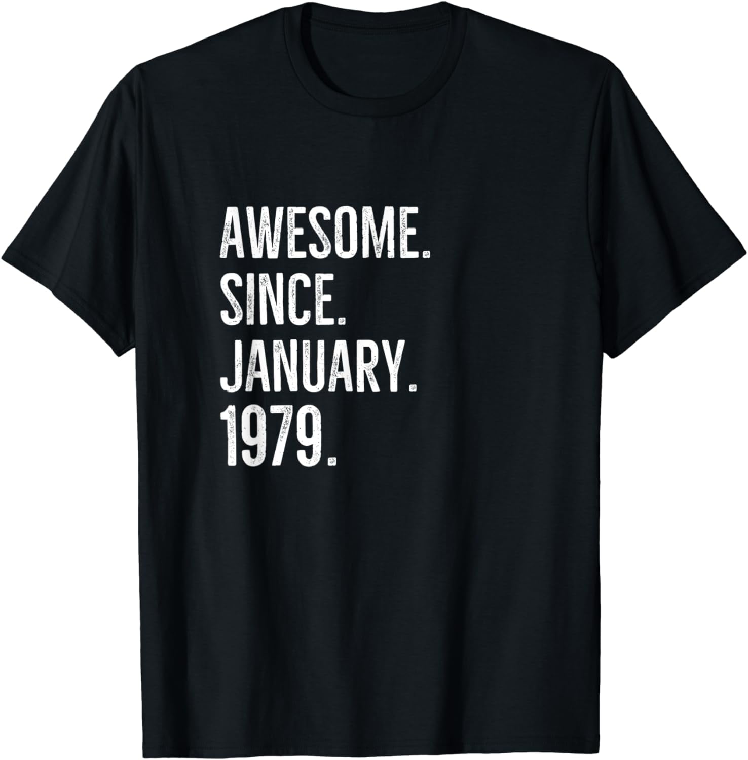 Awesome Since January 1979 Age Birthday Gift Idea TShirt