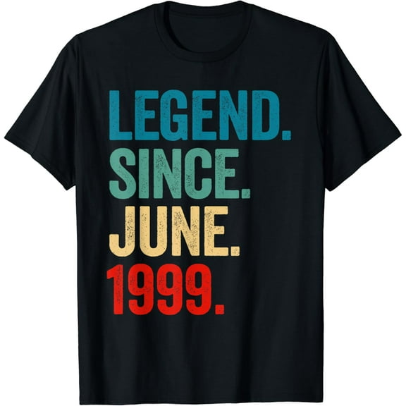 Awesome Since June 1999 Vintage 25th Birthday Gifts Women T-Shirt
