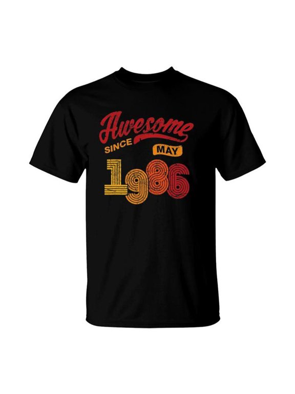 Awesome Since May 1986 35 Years Old 35Th Birthday TShirt