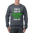thumbnail image 1 of Awesome Soldier Looks Like Sweatshirt Men -Smartprints Designs, Male 4X-Large, 1 of 4