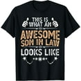 thumbnail image 1 of Awesome Son in Law Birthday Gift Ideas Awesome Mother in Law T-Shirt, 1 of 3