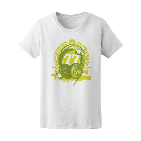 Awesome Studio Headphones Tee Women's -Image by Shutterstock