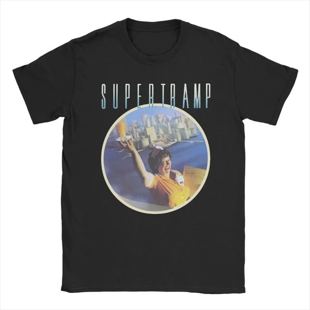 Awesome Supertramp Breakfast In America Tribute TShirts Men Round Neck
