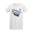 thumbnail image 1 of Awesome Tape Recorder And Melody Tee Men's -Image by Shutterstock, 1 of 2