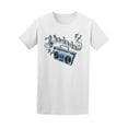 thumbnail image 1 of Awesome Tape Recorder And Melody Tee Men's -Image by Shutterstock, 1 of 2