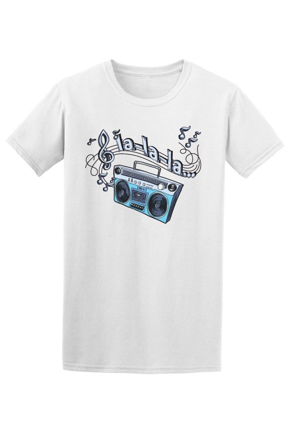 Awesome Tape Recorder And Melody Tee Men's -Image by Shutterstock