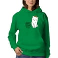 thumbnail image 1 of Awesome Today Cat Crown Hoodie Women -Image by Shutterstock, Female Large, 1 of 4