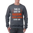 thumbnail image 1 of Awesome Traffic Warden Look Like Sweatshirt Men -Smartprints Designs, Male 4X-Large, 1 of 3