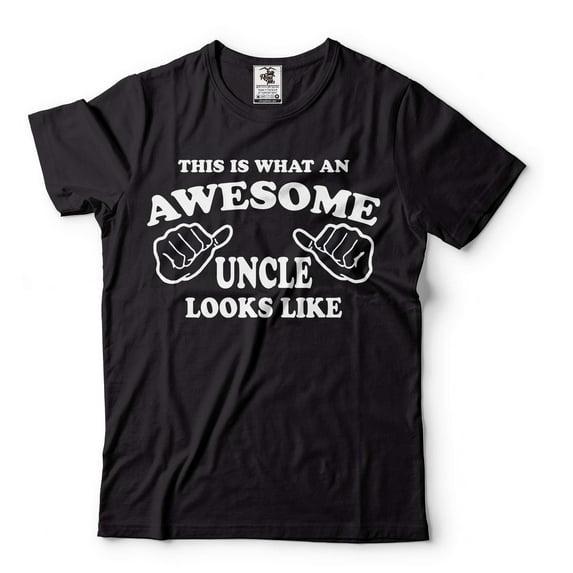 Awesome Uncle Shirt Funny Uncle T Shirt Father's Day Uncle T-Shirt Fathers Day Gift T Shirt U