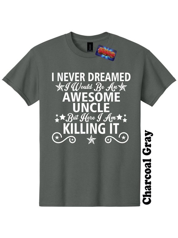 Awesome Uncle T-Shirt Baby Shower Gender Reveal Funny Mens The Twisted Donut