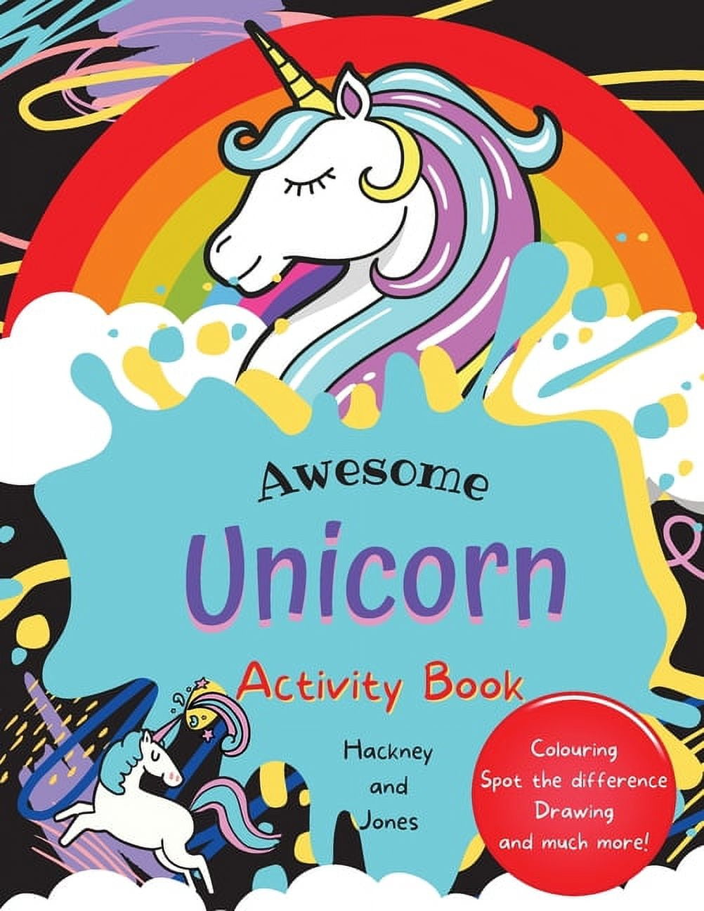 Awesome Unicorn Activity Book for Kids Fun activities including spot