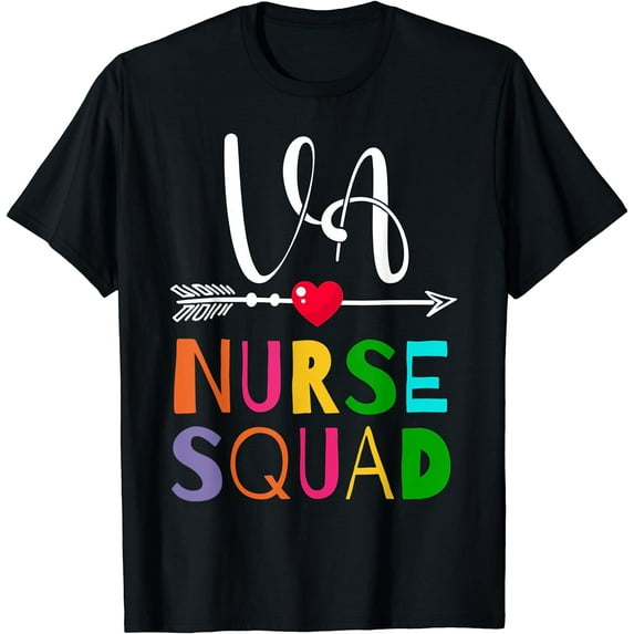 Awesome VA Nurse Squad Funny Colleague T-Shirt