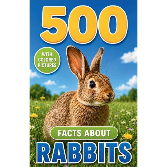 Awesome Wildlife Explorers 500 Fascinating Facts About Rabbits: An Educational And Entertaining Journey Through The World Of Hares Designed For Kid, (Paperback)