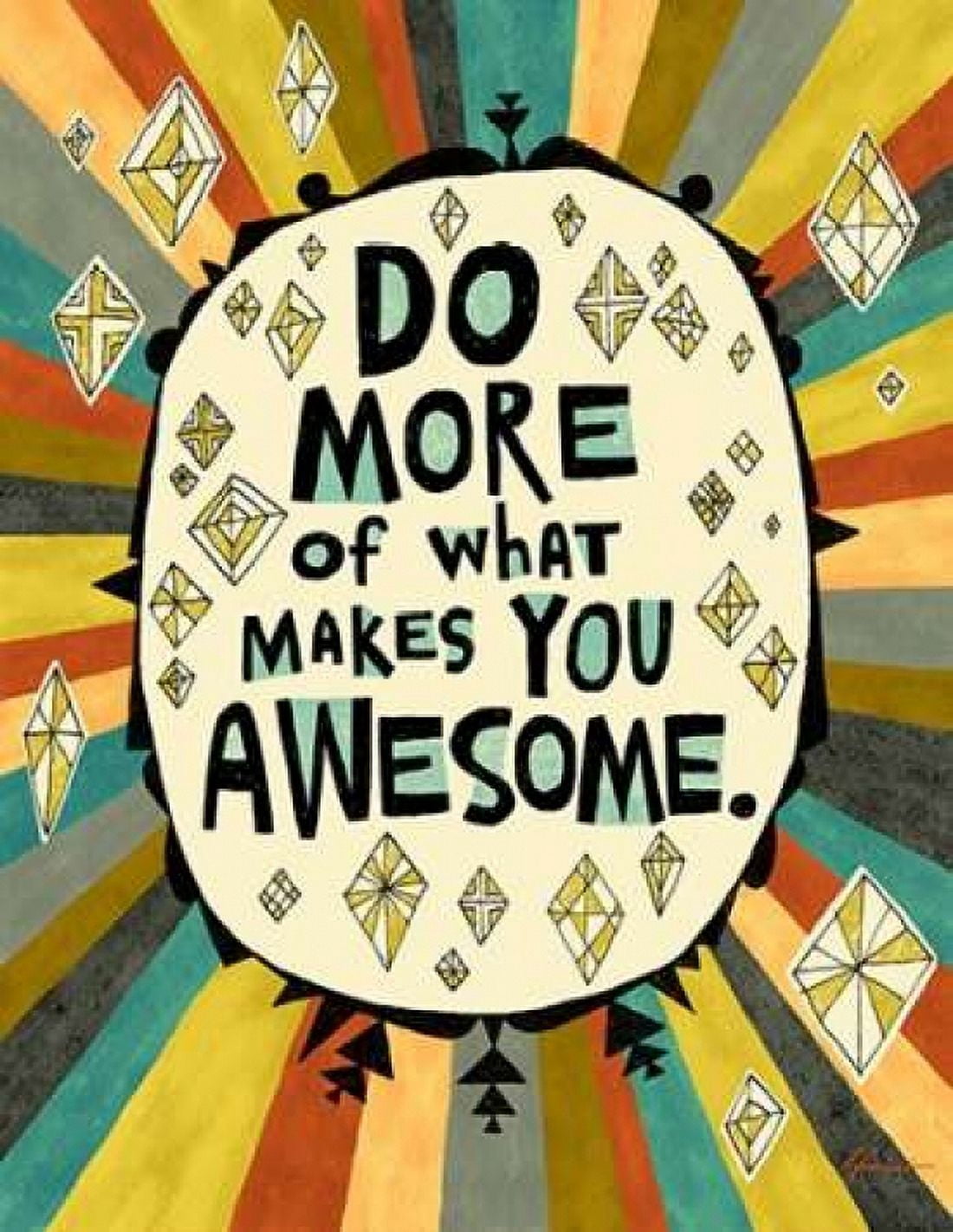 Awesome Words 1 Canvas Art - Richard Faust (22 x 28)