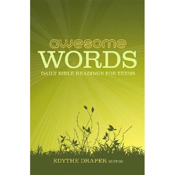 Pre-Owned Awesome Words: Daily Bible Readings for Teens (Paperback) 158134953X 9781581349535