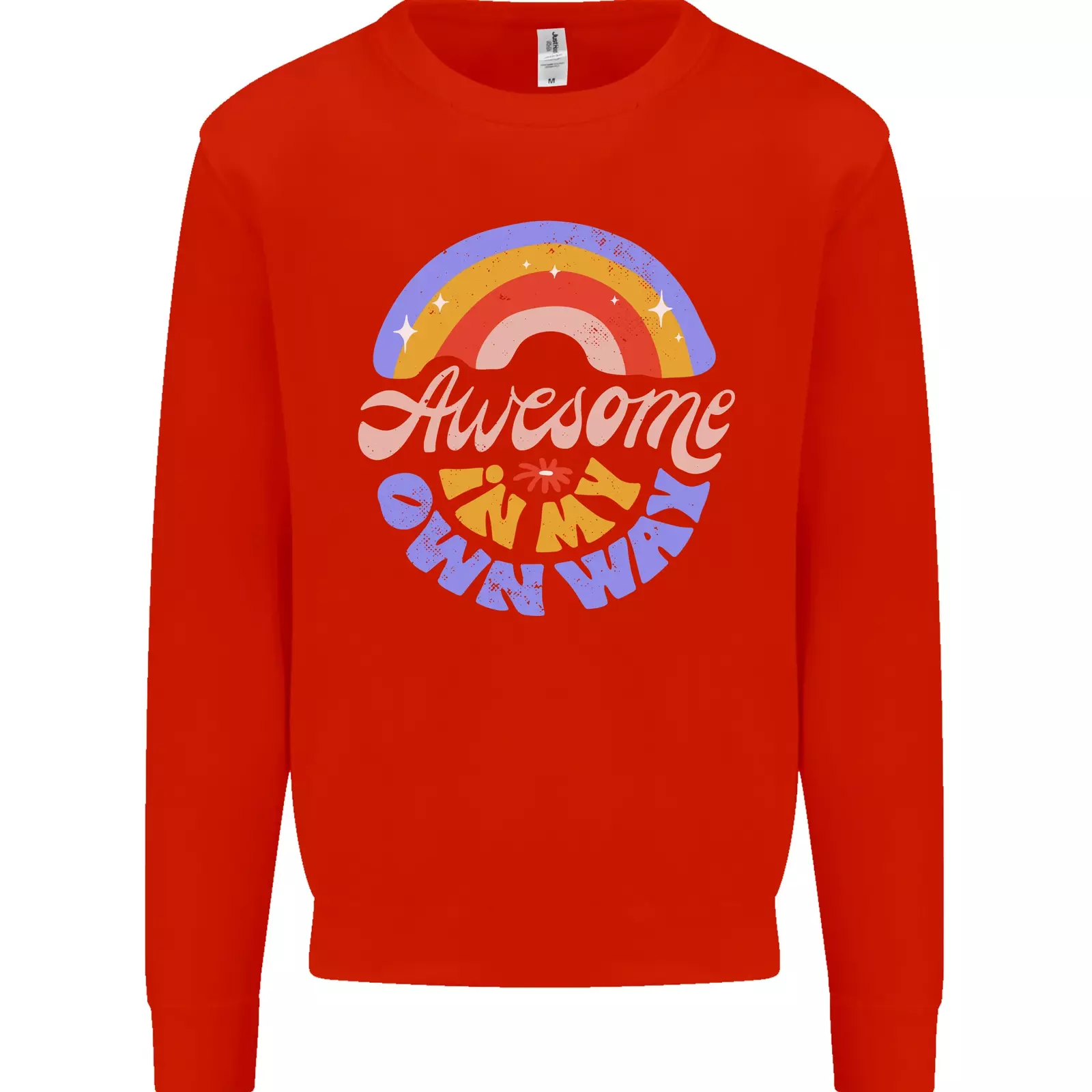 Awesome in My Own Way Different Autistic Mens Sweatshirt Jumper