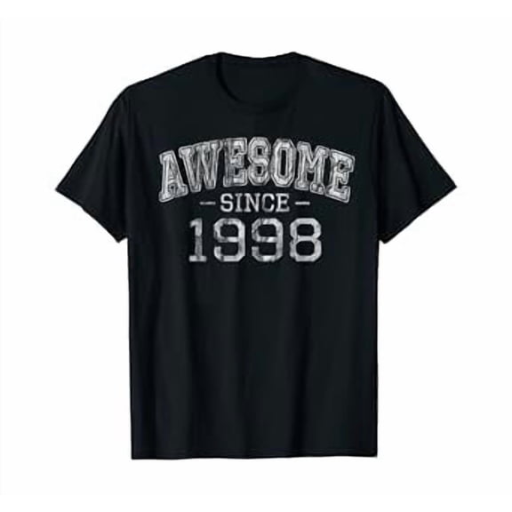 Awesome since 1998 Vintage Style Born in 1998 Birthday Gift T-Shirt