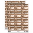 thumbnail image 1 of Awesome to the Core Apple Teacher Student School Sticker Set - Brown - Matte Finish - 1.75" Medium, 1 of 7