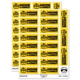 thumbnail image 1 of Awesome to the Core Apple Teacher Student School Sticker Set - Yellow - Matte Finish - 2.00" Large, 1 of 7