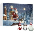 Awevudst Christmas Countdown Calendar 2024 Ornaments/Socks Advent