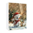 Awevudst Christmas Snowman Advent Calendar 2024, Christmas Countdown