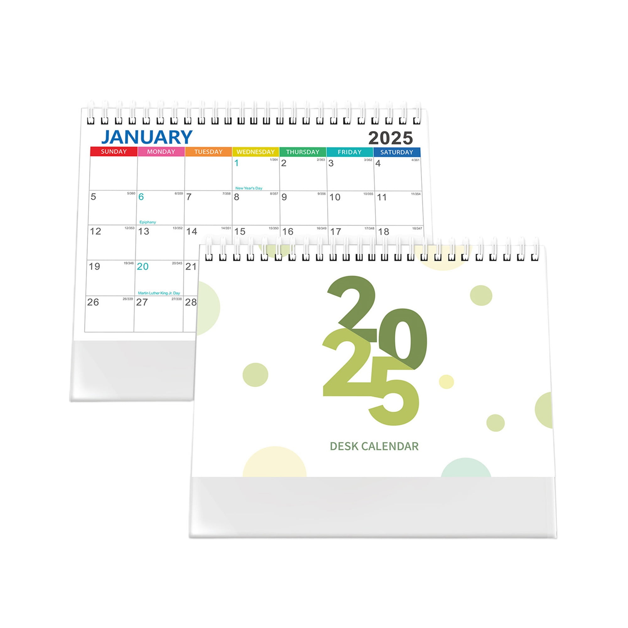 Awevudst Desk Calendars 2025 Simple Desktop Schedule Calendar Planners