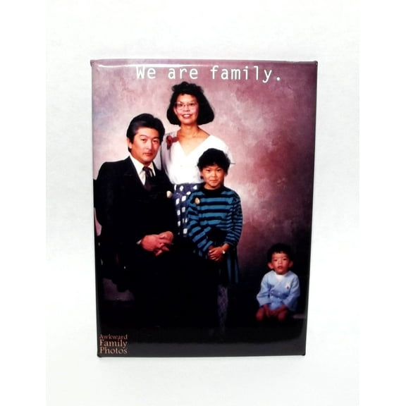 Awkward Family Photo: We Are Family Magnet-1 piece