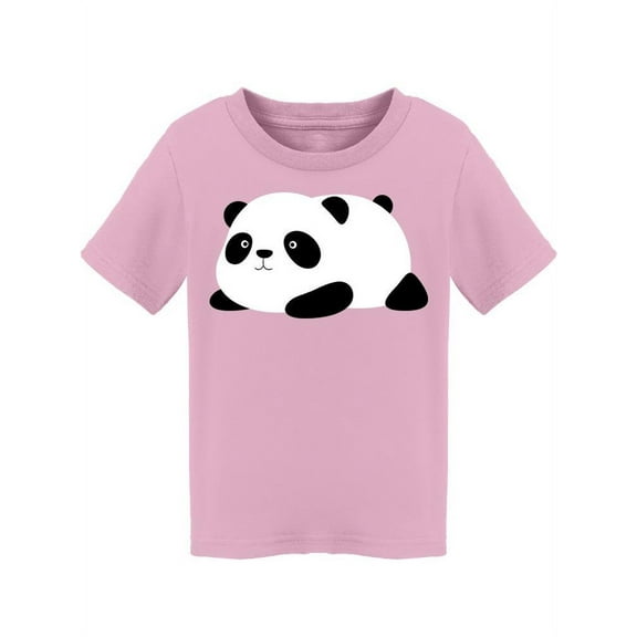 Awkward Panda Lying Cute T-Shirt Toddler -Image by Shutterstock, 3 Toddler