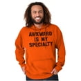thumbnail image 1 of Awkward Specialty Funny Sarcastic Hoodie Sweatshirt Women Men Brisco Brands L, 1 of 5