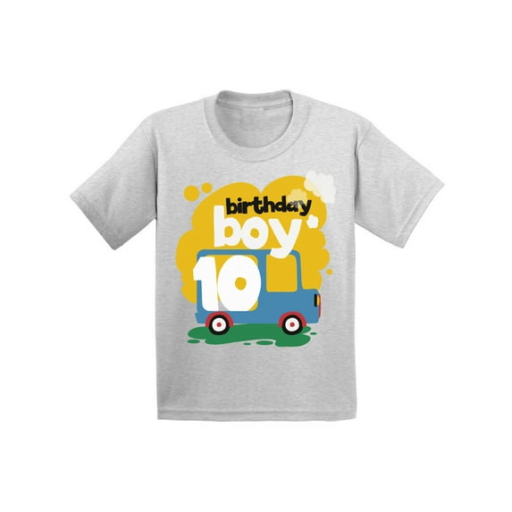 Awkward Styles 10th Birthday T-shirt Bus Kids T Shirts