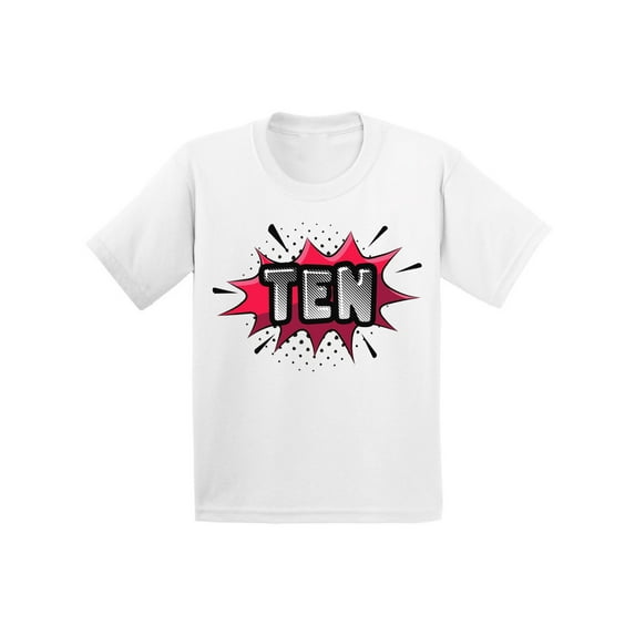 Awkward Styles 10th Birthday T-shirt Superhero Kids T Shirts