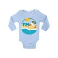thumbnail image 1 of Awkward Styles 1st Birthday Bodysuit for Boy Funny Sunny Newborn Outfit Birthday Gift Birthday Gifts One Piece Clothing for Kids Birthday Party Baby Bodysuit First Birthday Beach Bodysuit for Baby Boy, 1 of 4