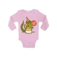 thumbnail image 1 of Awkward Styles 1st Birthday Bodysuit I'm One Dinosaur Baby Romper, 1 of 4