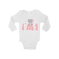 thumbnail image 1 of Awkward Styles 1st Birthday Elephant Bodysuit for Baby Boy Birthday Party 1st B Day Animals Bodysuit for Baby Girl Funny Elephant Newborn Outfit Birthday Gift Elephant One Piece Clothing for Kids, 1 of 4
