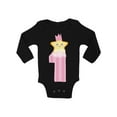 thumbnail image 1 of Awkward Styles 1st Birthday Girl Bodysuit Little Star Baby Romper, 1 of 4