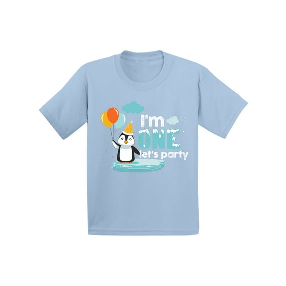 Awkward Styles 1st Birthday Girl Outfit Infant T Shirt for Girl Penguin Birthday Party Penguin Shirt Baby First Birthday Shirt 1 Year Old Shirt My 1st Birthday Gifts for Birthday Girl Birthday Gifts
