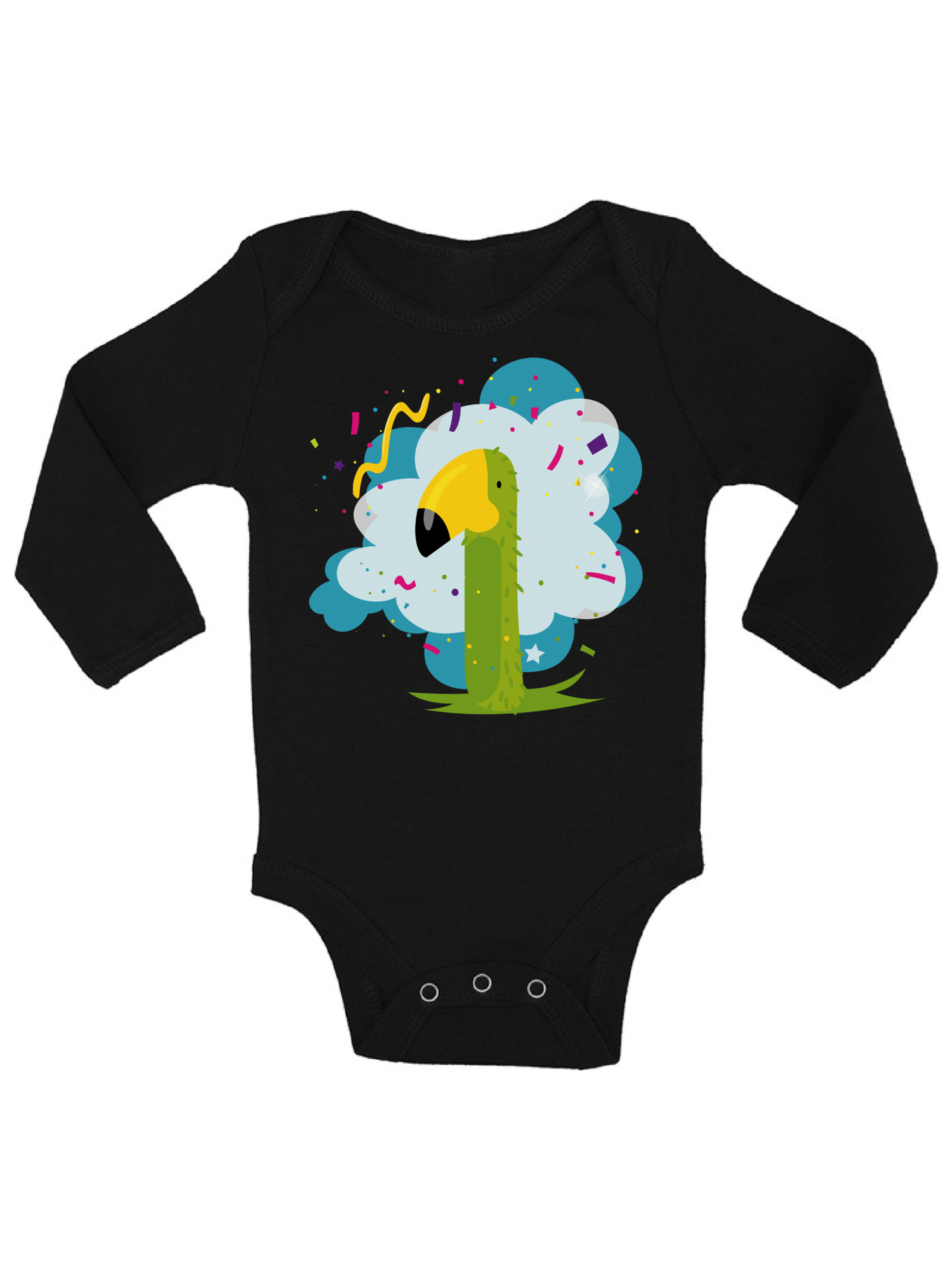 Awkward Styles 1st Birthday Girl Outfit Parrot Birthday Baby Romper ...