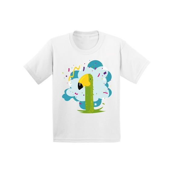 Awkward Styles 1st Birthday Girl Outfit Parrot Birthday Infant Shirt Parrot Shirt for Baby Girl Cute Animal Birthday Party 2nd Birthday Party Birthday Gifts for 2 Year Old Animal Birthday